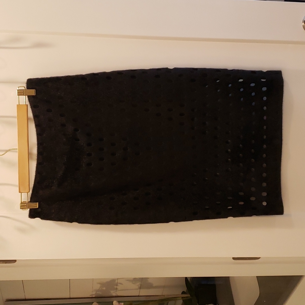Alberto Makali New York Polka Dot Waisted Skirt
